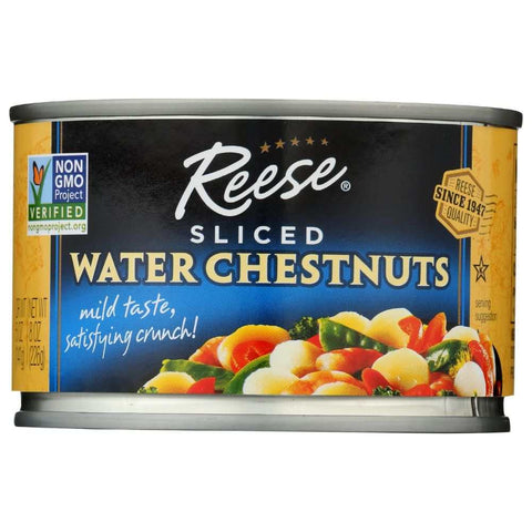 Sliced Water Chestnuts Crisp Water Chestnuts 8 oz Reese