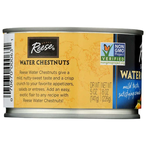 Sliced Water Chestnuts Crisp Water Chestnuts 8 oz Reese