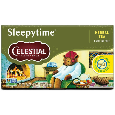 Sleepytime Herbal Tea Caffeine Free 20 Tea Bag 1 oz Celestial Seasonings