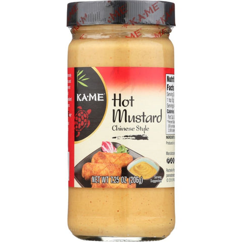 Mustard Hot Chinese Style Hot Mustard Sauce KA ME 7.25 oz