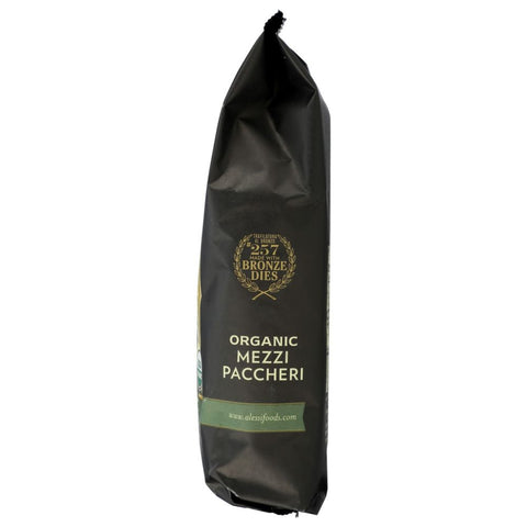 Organic Mezzi Paccheri Italian Pasta 16 oz Alessi