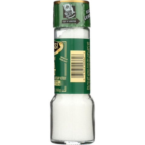 Coarse Sea Salt Grinder 5.64 oz Glass Bottle ALESSI