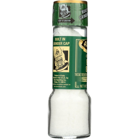 Coarse Sea Salt Grinder 5.64 oz Glass Bottle ALESSI