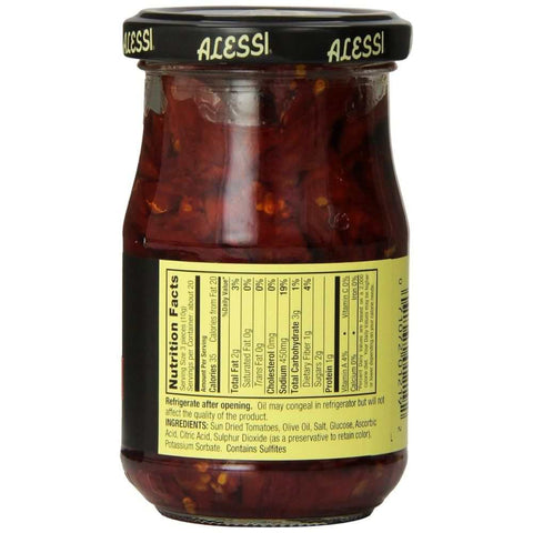 Sun Dried Tomatoes Julienne Cut Premium 7 oz Alessi