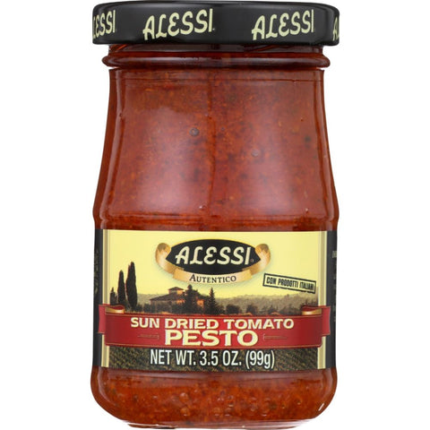 Sun Dried Tomato Pesto 3.5 oz Sauce ALESSI