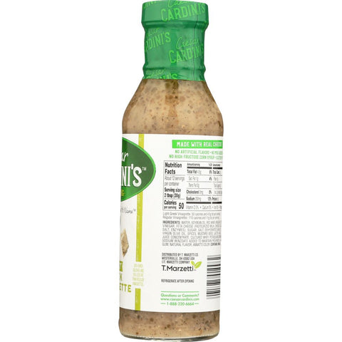 Light Greek Vinaigrette Dressing 12 oz Cardini's