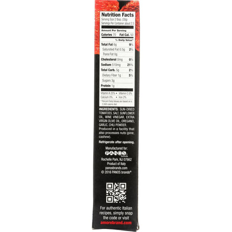 Sun Dried Tomato Paste 2.8 oz AMORE