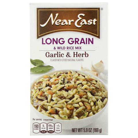 Rice Mix Long Grain Wild Garlic 5.9 oz NEAR EAST