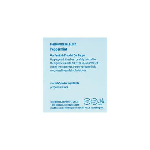 Peppermint Herbal Tea 20 Bg Tea Bigelow