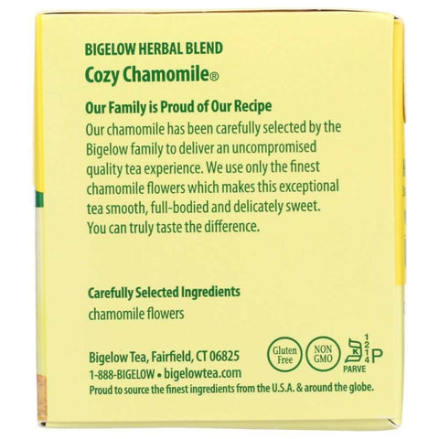 Herbal Tea Cozy Chamomile 20 Tea Bags Bigelow