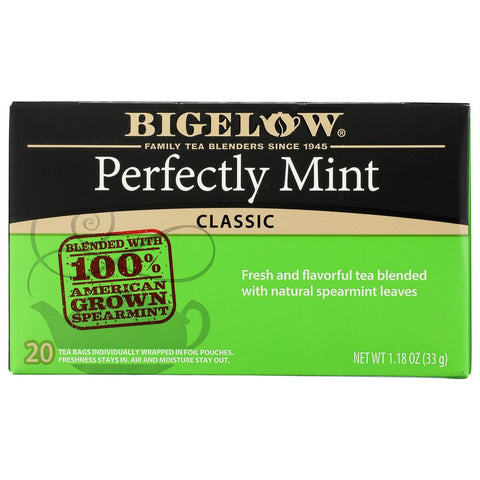Tea Black Tea Plantation Mint 20 Tea Bags BIGELOW