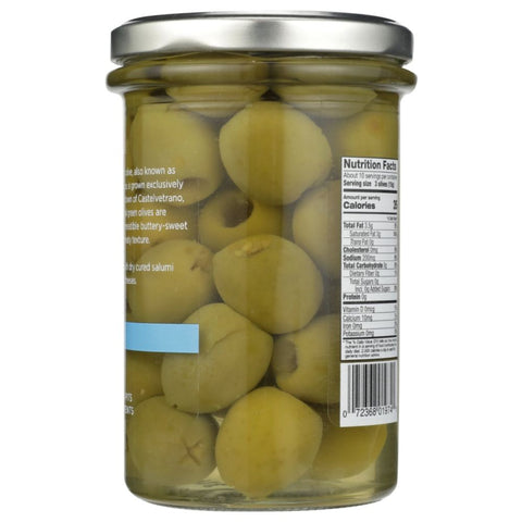 Olives Pitted Castelvetrano 5.3 oz DELALLO