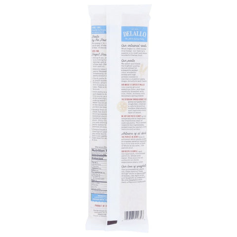 Spaghetti Pasta Coarse Texture 16 oz Pasta Bag DELALLO