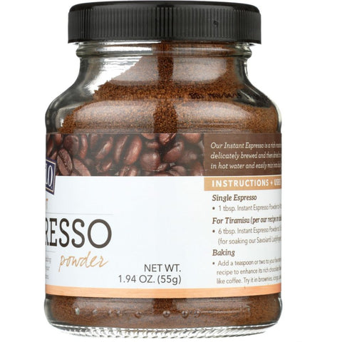 Espresso Baking Powder 1.94 oz Baking Powder Espresso DeLallo