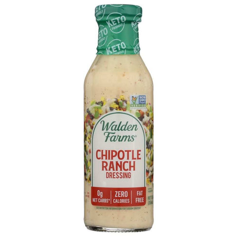 Chipotle Ranch Dressing 12 oz Walden Farms