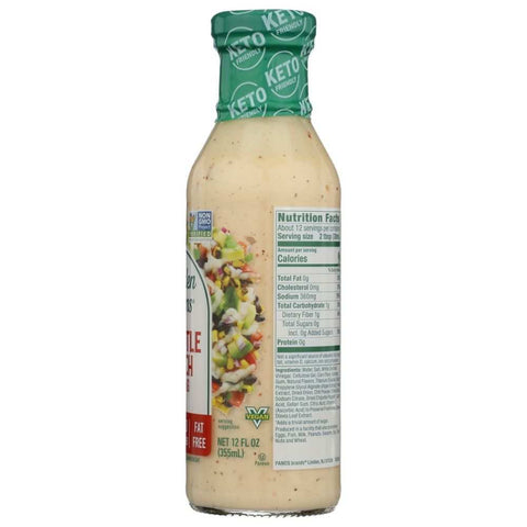 Chipotle Ranch Dressing 12 oz Walden Farms
