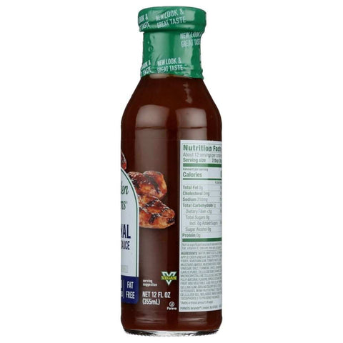 Original No Carbs No Sugar BBQ Sauce 12 oz Walden Farms