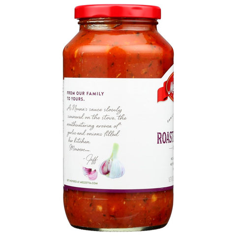 Roasted Garlic Pasta Sauce 25 oz MEZZETTA Napa Valley Bistro