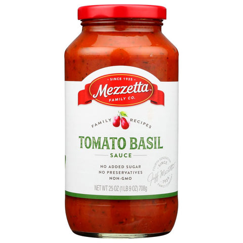 Napa Valley Bistro Tomato Basil Pasta Sauce 25 oz MEZZETTA