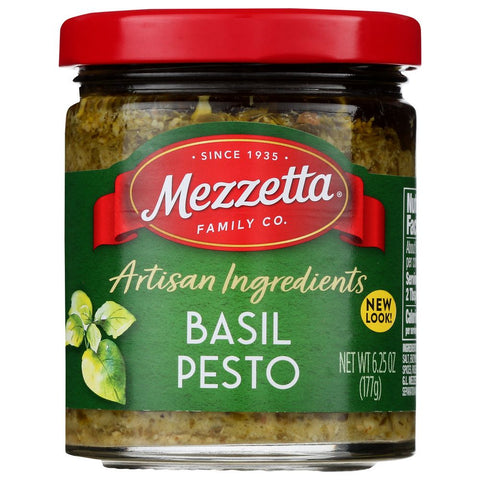 Basil Pesto Homemade Style 6.25 oz MEZZETTA Napa Valley Bistro