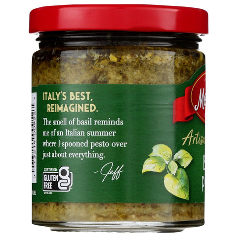 Basil Pesto Homemade Style 6.25 oz MEZZETTA Napa Valley Bistro