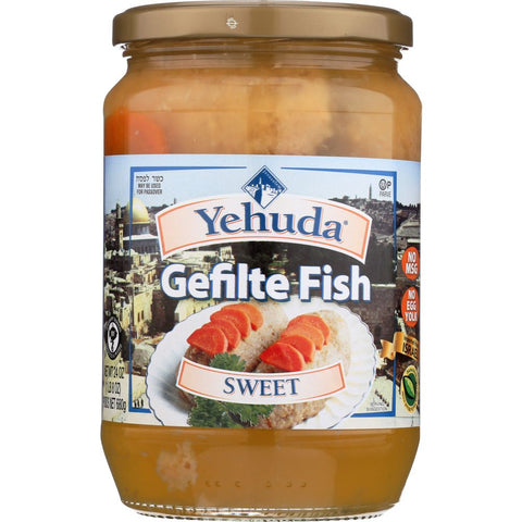 Gefilte Fish Sweet 24 oz Product Yehuda