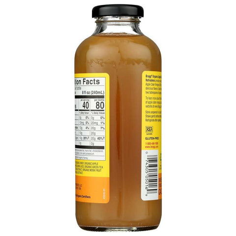 Organic Honey & Green Tea Apple Cider Vinegar Refreshers 16 oz BRAGG