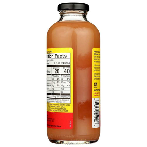 Organic Apple Cinnamon Apple Cider Vinegar Refreshers 16 oz Bragg