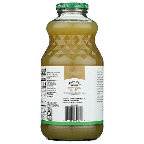 Organic Apple Juice 32 oz Juice R.W. Knudsen Family