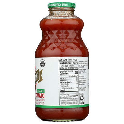 Organic Juice Tomato 32 oz Juice from Concentrate R.W Knudsen Family