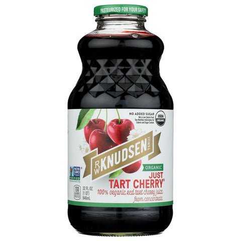 Organic Just Tart Cherry Juice 32 oz R.W. KNUDSEN