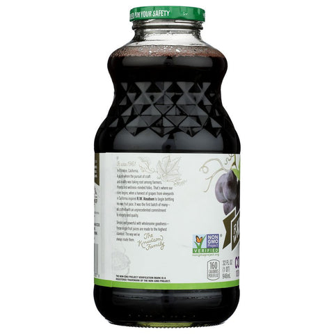 Organic Juice Just Concord Grape 32 oz R.W. Knudsen Family