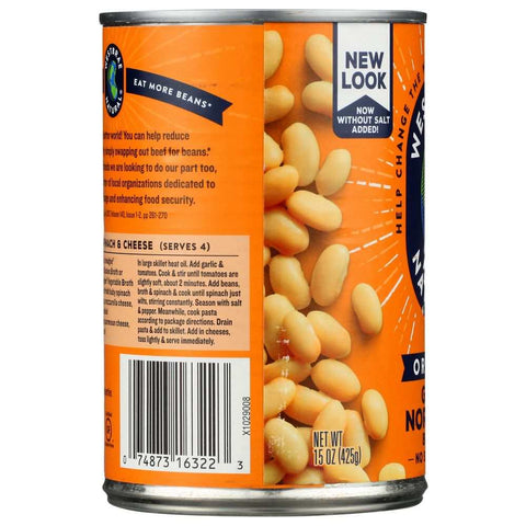 Organic Great Northern Beans No Salt Added 15 oz WESTBRAE
