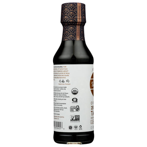 Organic Reduced Sodium Gluten Free Tamari Soy Sauce 10 Oz SAN-J