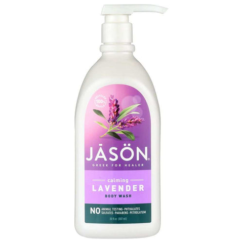 Body Wash Calming Lavender Nourish & Relax Botanical Care JASON
