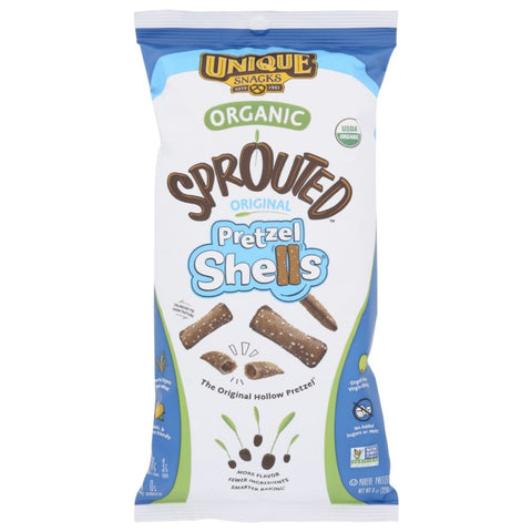 Original Sprouted Pretzel Shells 8 oz UNIQUE