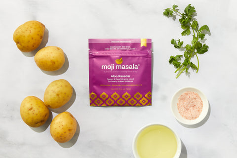 Vegan Indian Spice Gift Set — Spinach, Cauliflower & Potato Curry