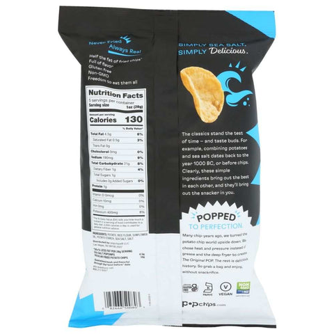 Chip Sea Salt 5 oz Popchips