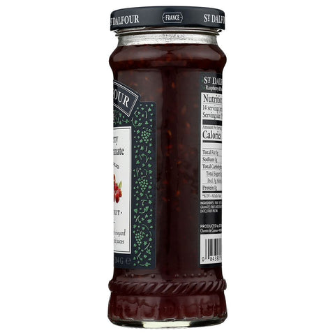 Red Raspberry & Pomegranate Fruit Spread 10 oz ST DALFOUR