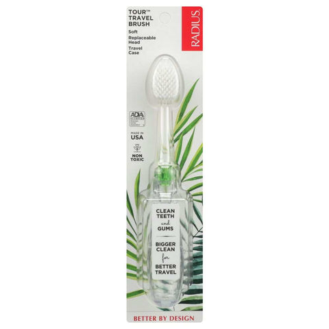 Travel Brush Soft Travel Toothbrush RADIUS
