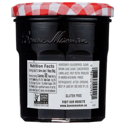 Blackberry Preserves 13 oz Fruit Spread Bonne Maman