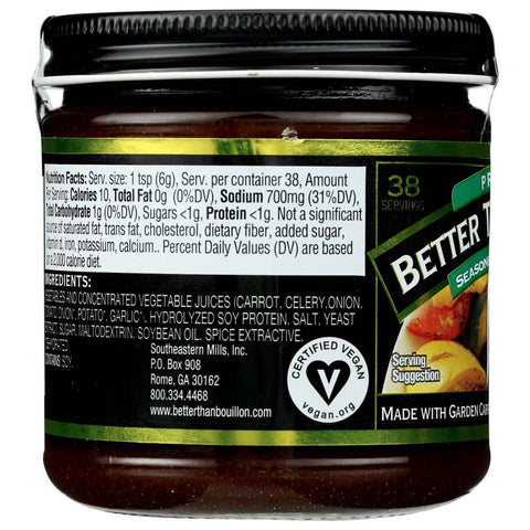 Superior Touch Vegetable Base 8 oz Better Than Bouillon