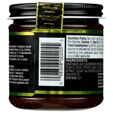 Superior Touch Vegetable Base 8 oz Better Than Bouillon