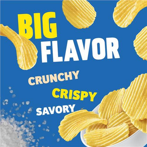Kroger Classic Ripples Potato Chips 8 oz