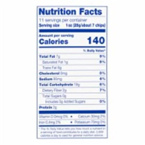 Kroger Traditional Gold Kettle Style Tortilla Chips 11 oz