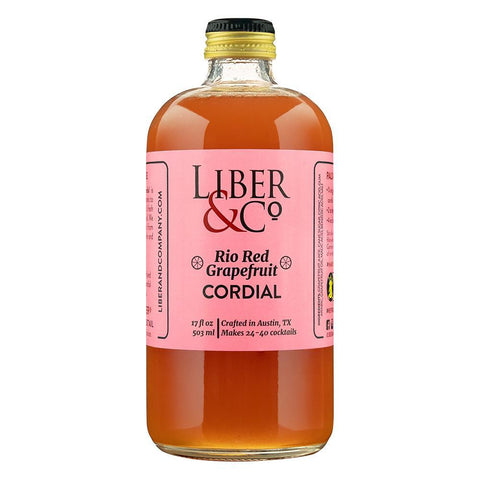 Rio Red Grapefruit Cordial 375ML Liber & Co