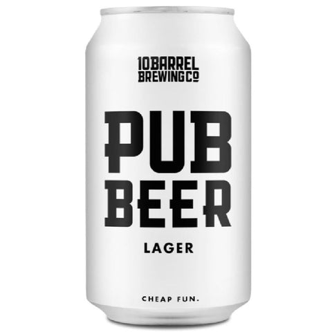 Pub Beer Lager 12OZ 10 Barrel Brewing Co.
