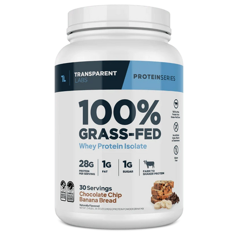 Transparent Labs 100% Grass Fed Whey Isolate (30 Ser)
