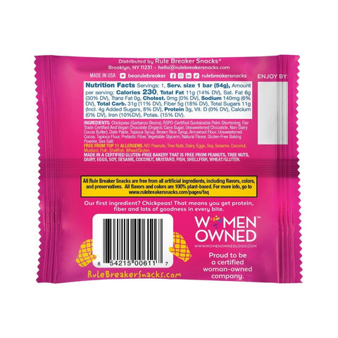 Chocolate Brownies Pack 12 Packs Rule Breakers