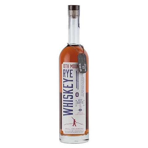 Rye Whiskey 750ML Whiskey 10th Mountain Whiskey & Spirit Co.